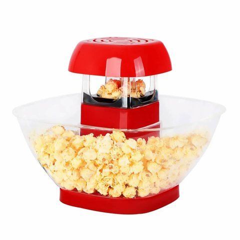 Апарат для попкорну Popcorn Maker MA-5 &mdash; Домашня машина для приготування попкорну гарячим повітрям (1200 Вт) D092902 фото