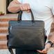 Чоловіча шкіряна ділова сумка-портфель Tiding Bag 30987 &mdash; Чорна D092860 фото 4
