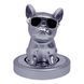 Ароматизатор для авто Bulldog Silver: Стильний Бульдог з головою, що хитається D092824 фото 1