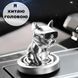 Ароматизатор для авто Bulldog Silver: Стильний Бульдог з головою, що хитається D092824 фото 4