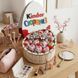 Великий подарунковий набір Kinder MAXI у дерев'яному боксі-яйці D092862 фото 4