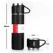 Подарунковий набір Vacuum Flask Set 3в1: Термос 500 мл із вакуумною ізоляцією та 3 чашками, чорний D092866 фото 9