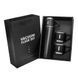 Подарунковий набір Vacuum Flask Set 3в1: Термос 500 мл із вакуумною ізоляцією та 3 чашками, чорний D092866 фото 5